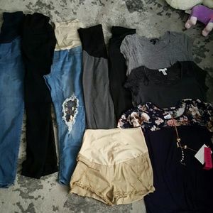 10 pieces of Maternity clothes size L